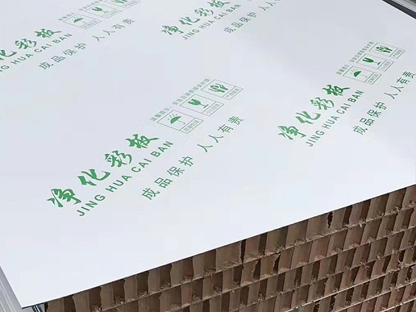 纸蜂窝净化板